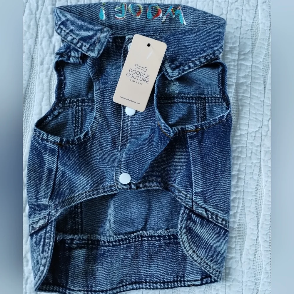 Doodle Couture Denim Vest